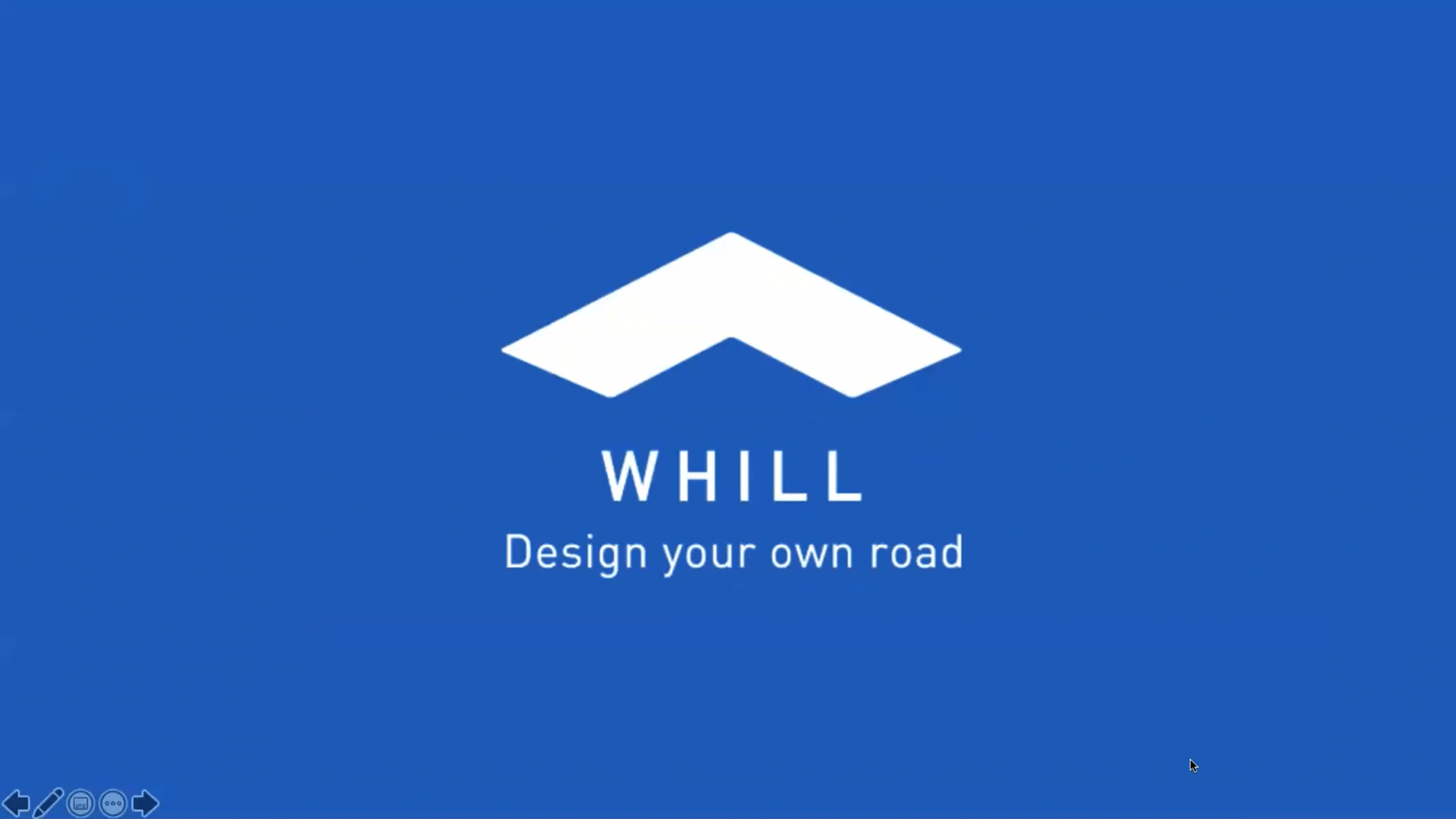 WHILL Design your own road